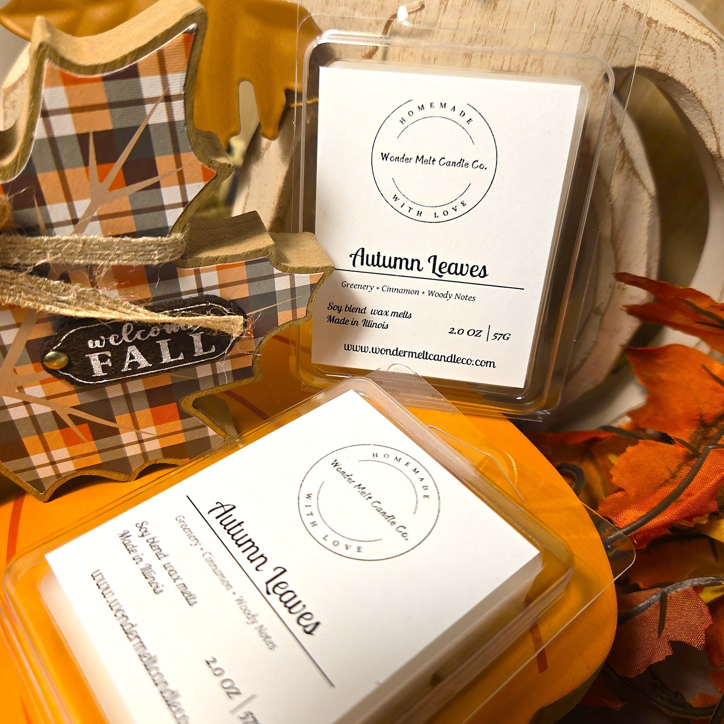 Autumn Leaves soy blend melts