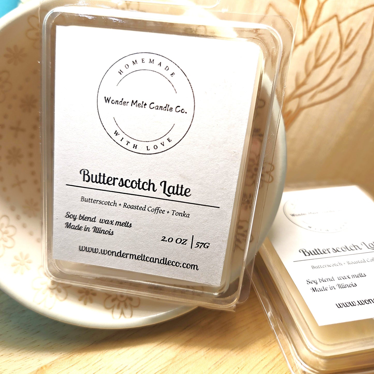 Butterscotch Latte soy blend wax melts