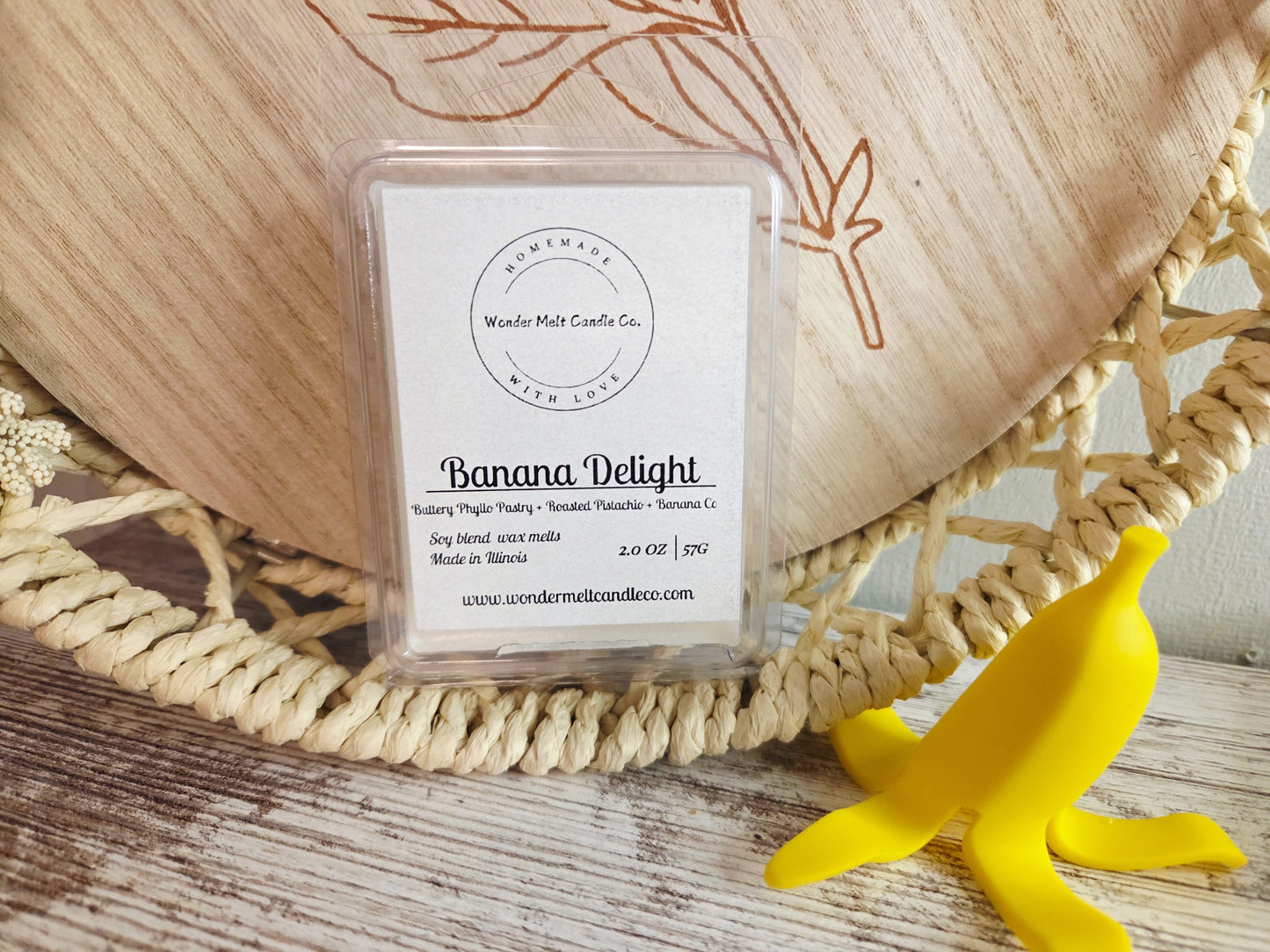Banana Delight Soy Blend Wax Melt