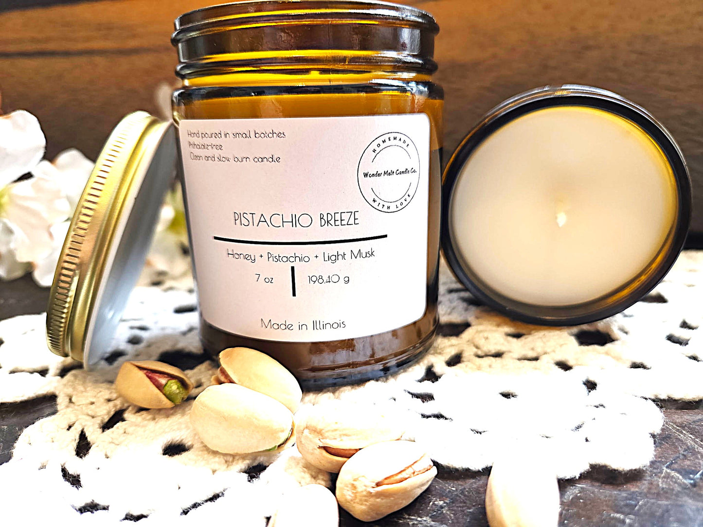 Pistachio Breeze 7 oz candle