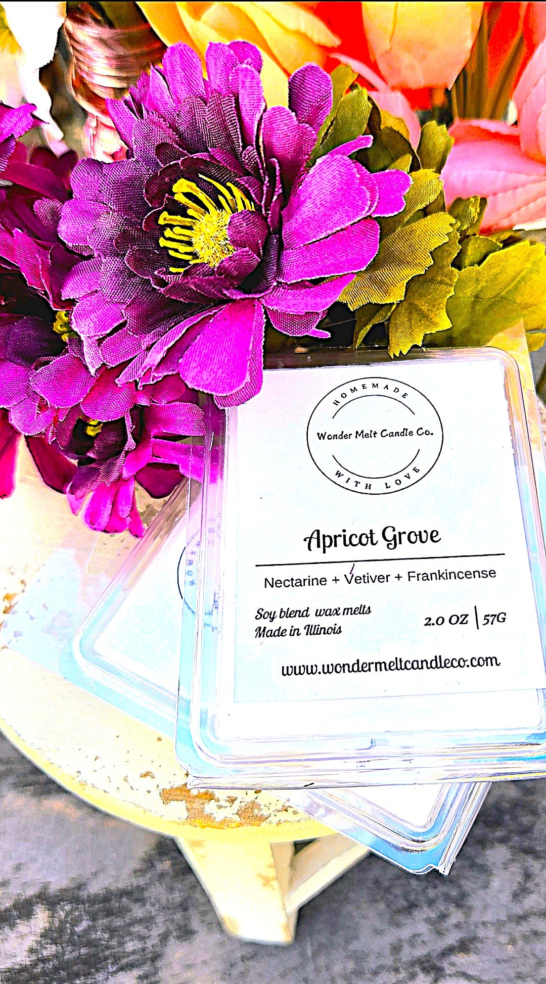 Apricot Grove soy blend melts