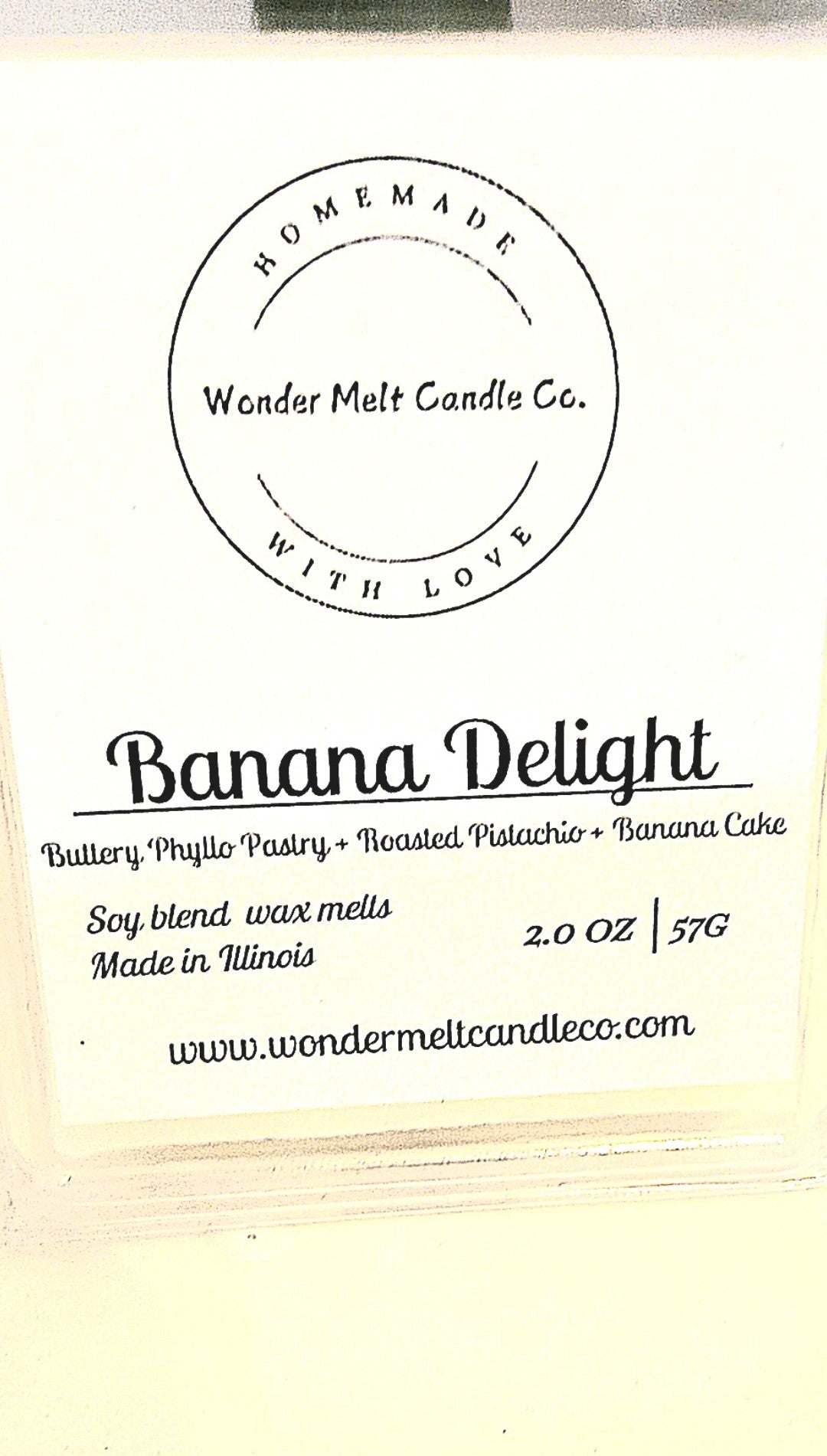 Banana Delight Soy Blend Wax Melt