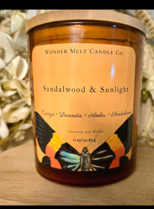 Sandalwood & Sunlight 11 oz candle