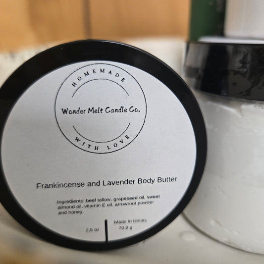 Beef tallow body butter