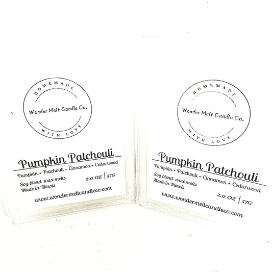 Pumpkin Patchouli soy blend wax melt