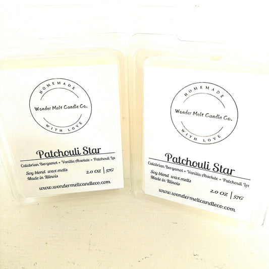 Patchouli Star soy blend wax melt
