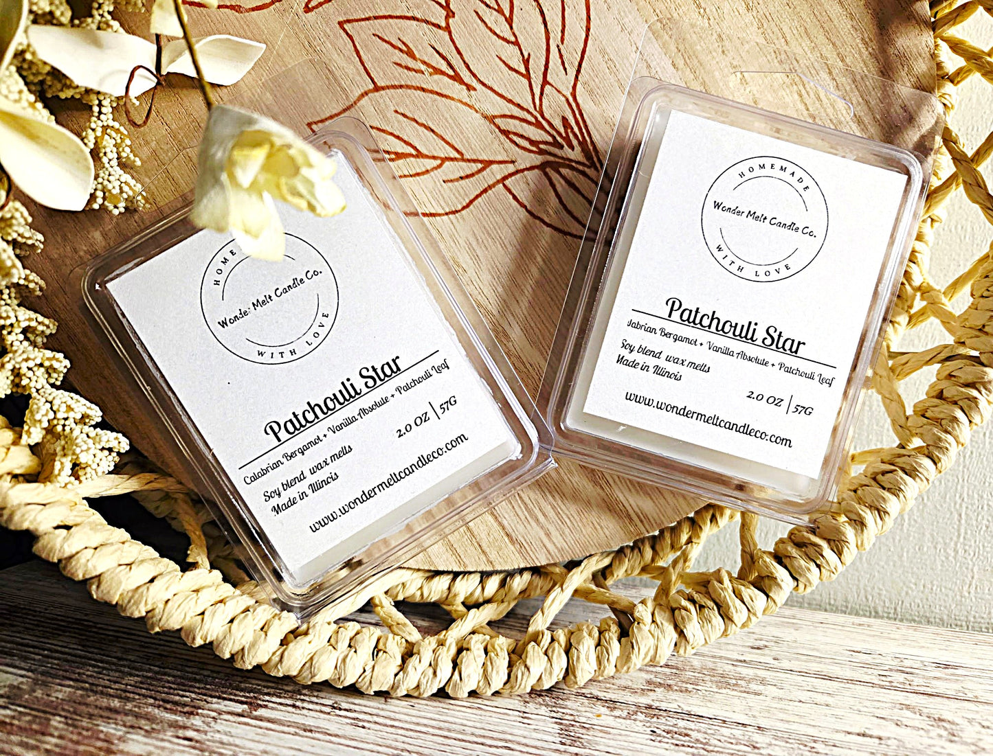 Patchouli Star soy blend wax melt