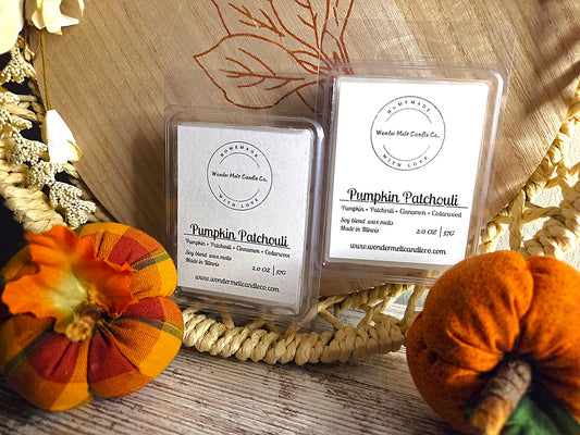 Pumpkin Patchouli soy blend wax melt