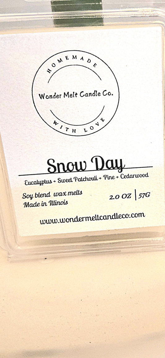 Snow Day Soy Blend wax melt