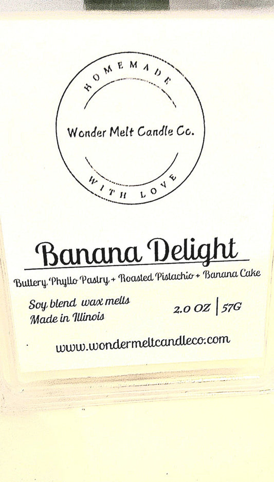 Banana Delight Soy Blend Wax Melt