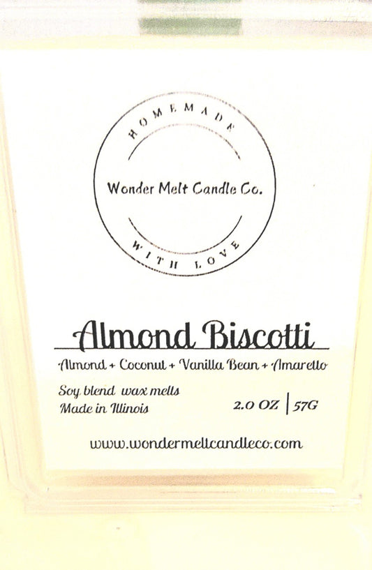 Almond Biscotti Soy Blend Wax Melt