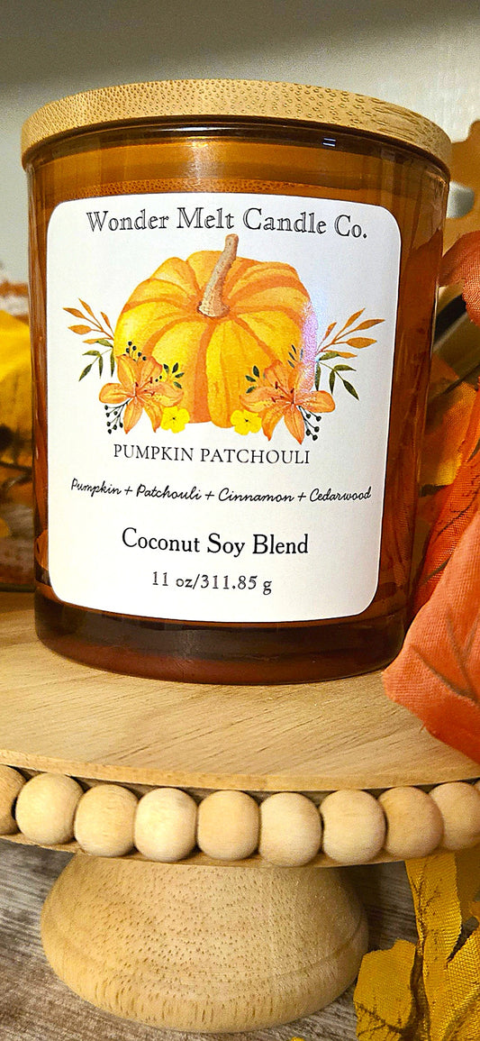 Pumpkin Patchouli 11 oz candle